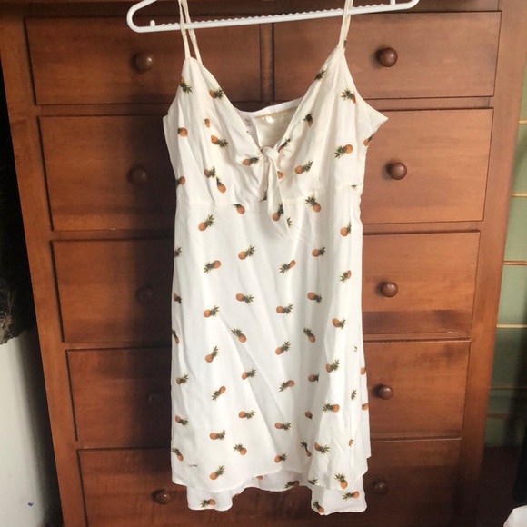 California Moonrise pineapple mini dress - Picture 1 of 4